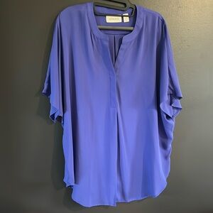 Chico's Vibrant Purple Blouse
